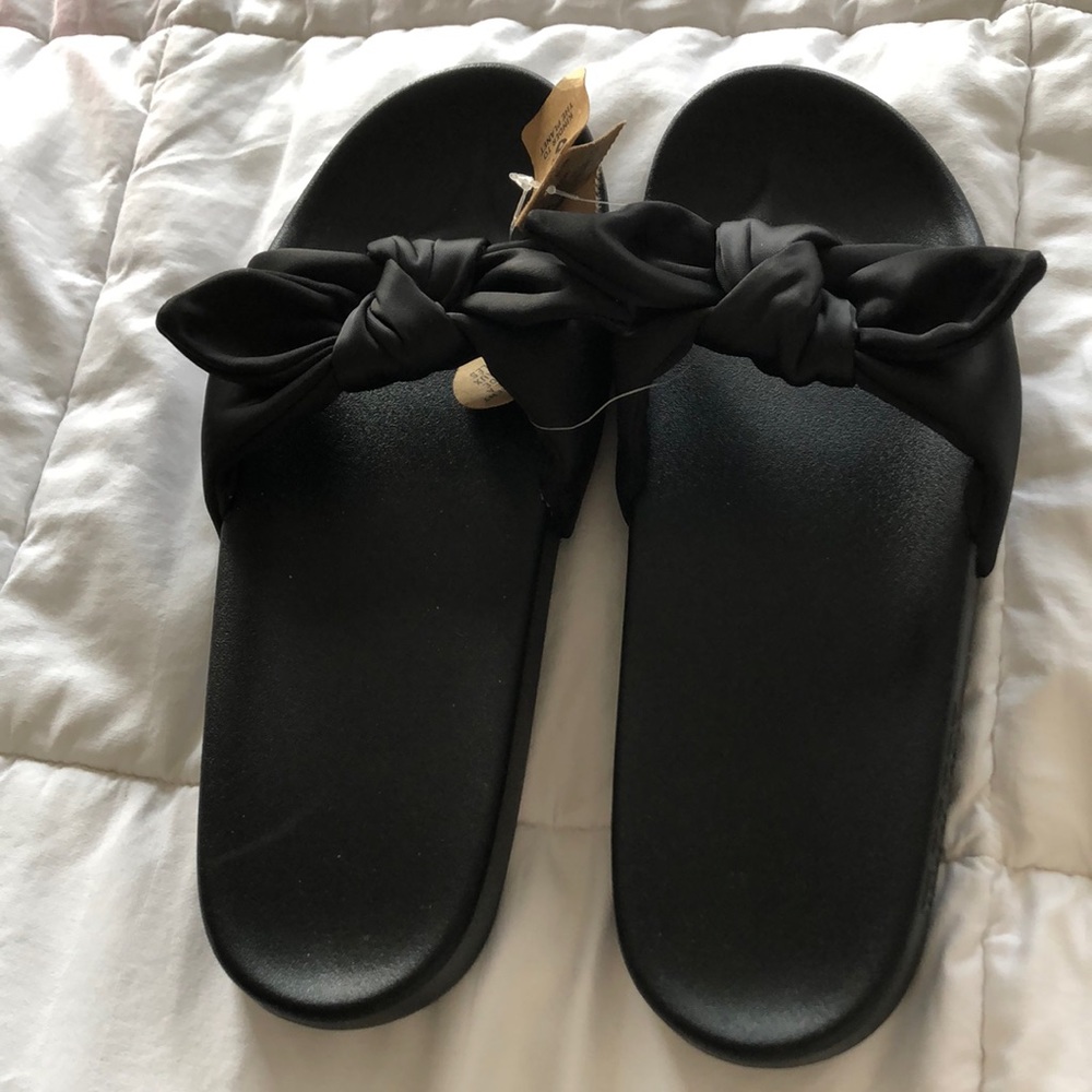 PINK slide sandals